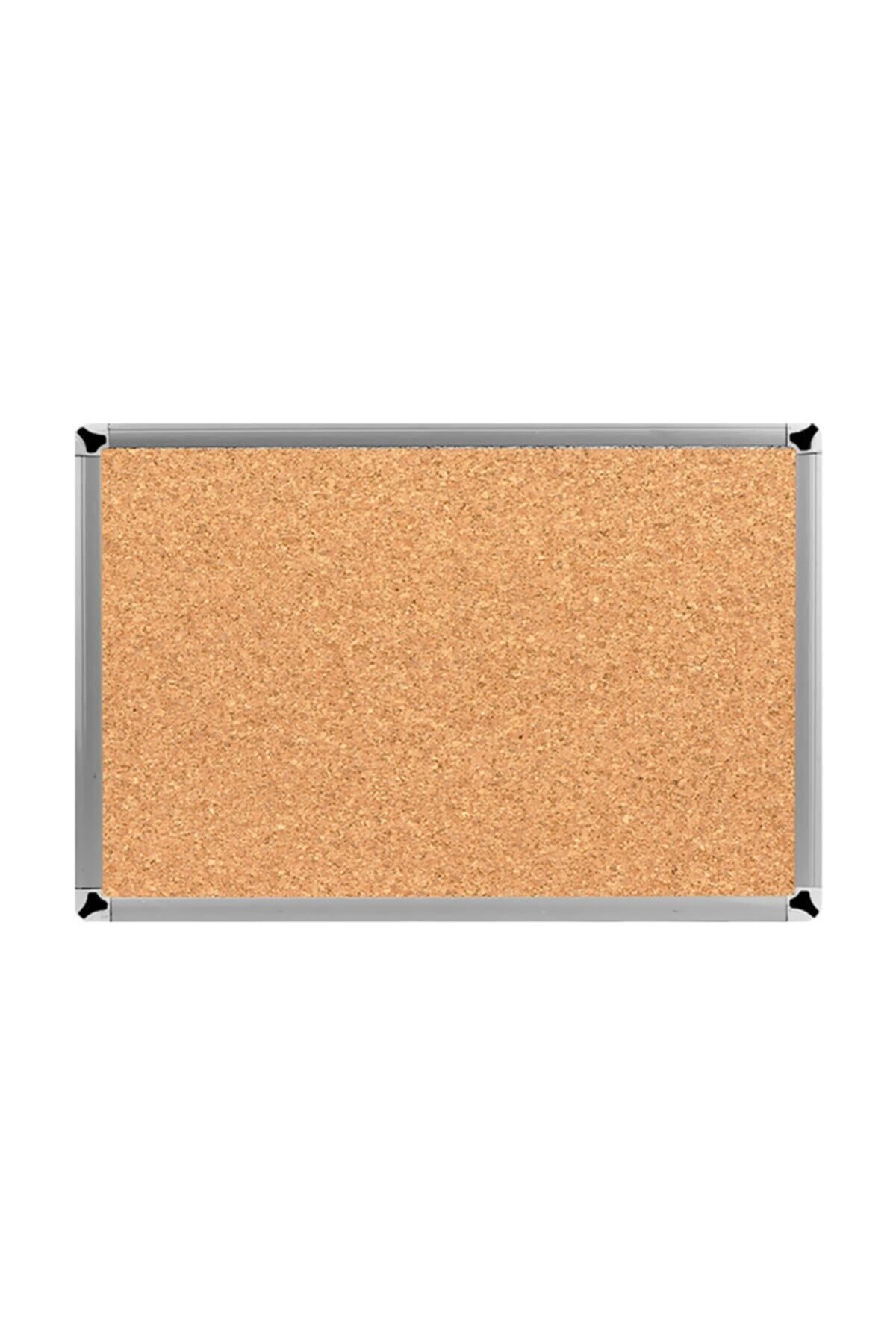 Duvara Monte  Alüminyum Çerçeve Mantar Pano 90x240 cm